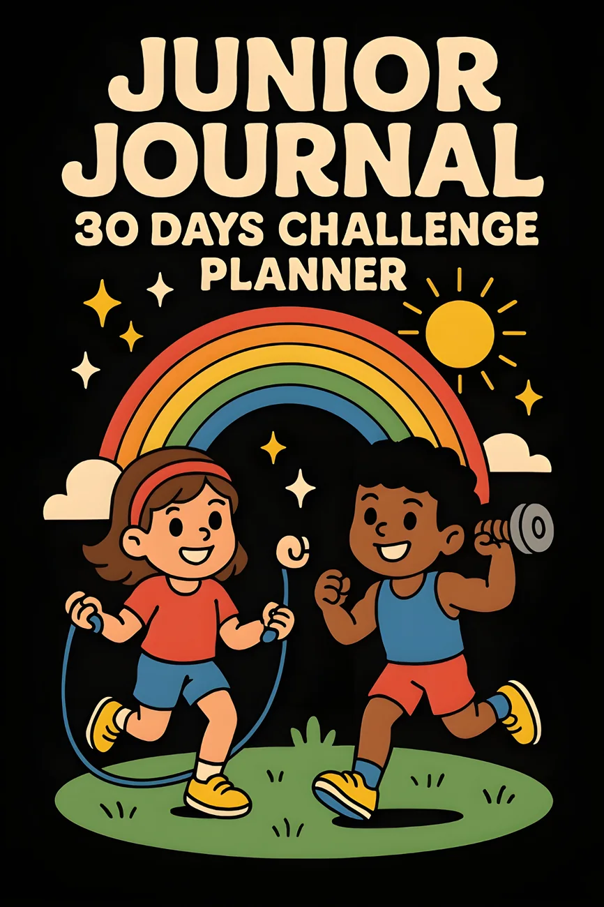 Cover of Junior Journal — 30 Days Challenge Planner