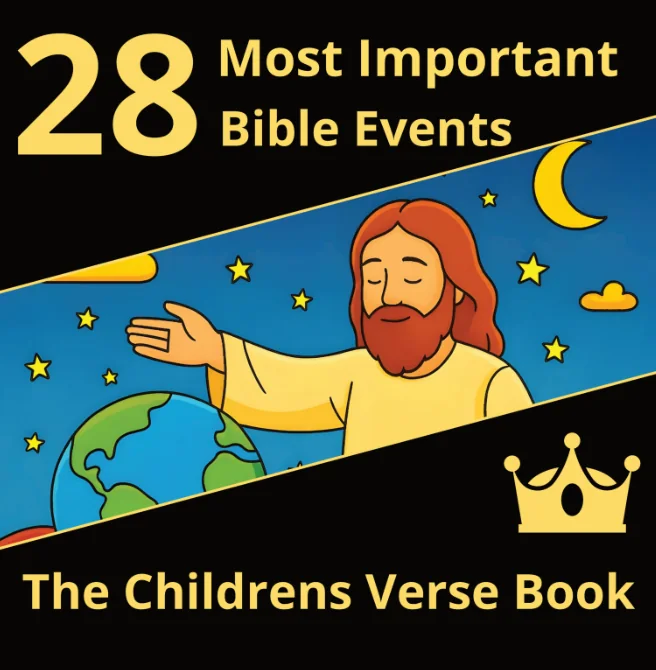 Cover of 28 Most Important Bible Events — The Children’s Verse Book