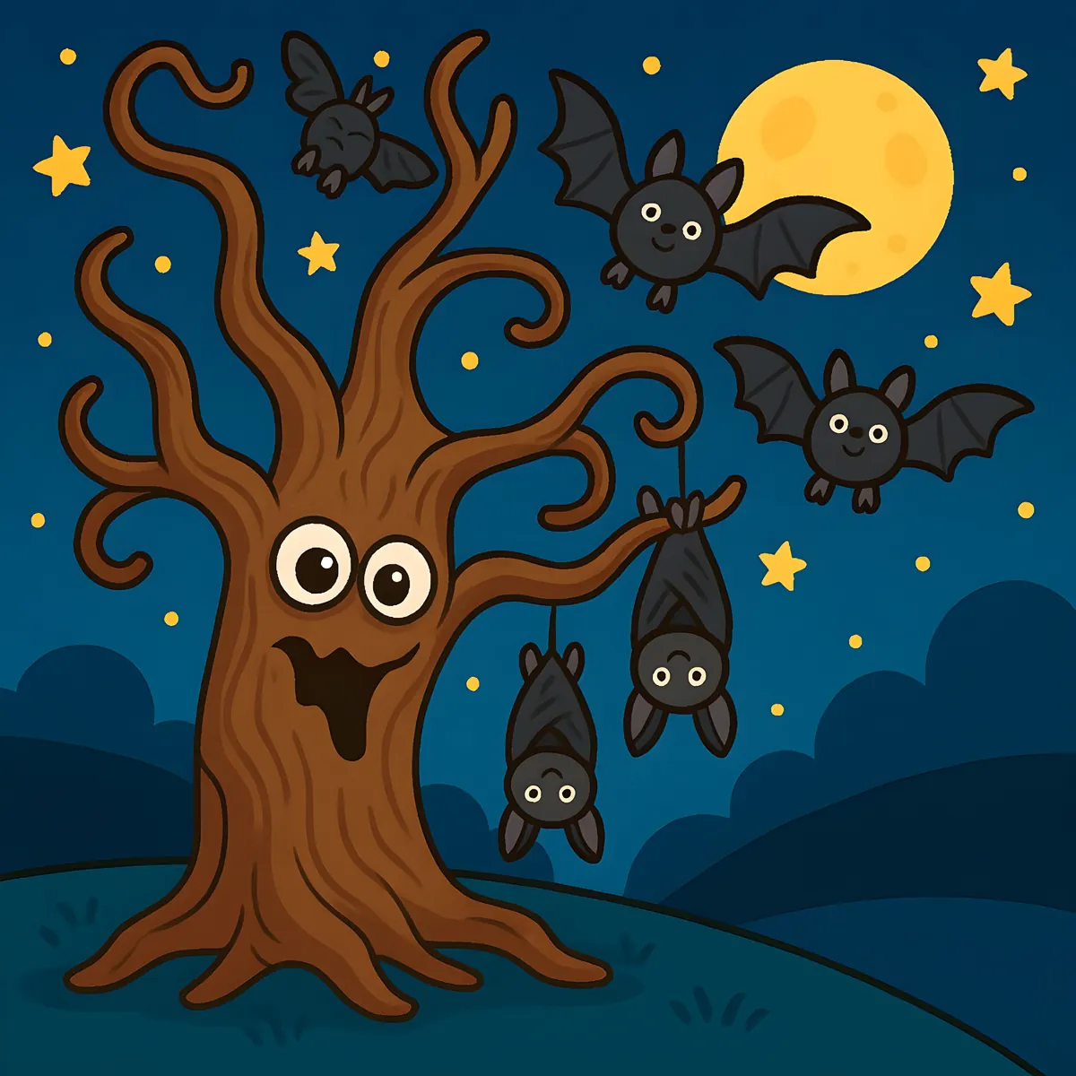 Interior preview from GROOVY HALLOWEEN Coloring Book